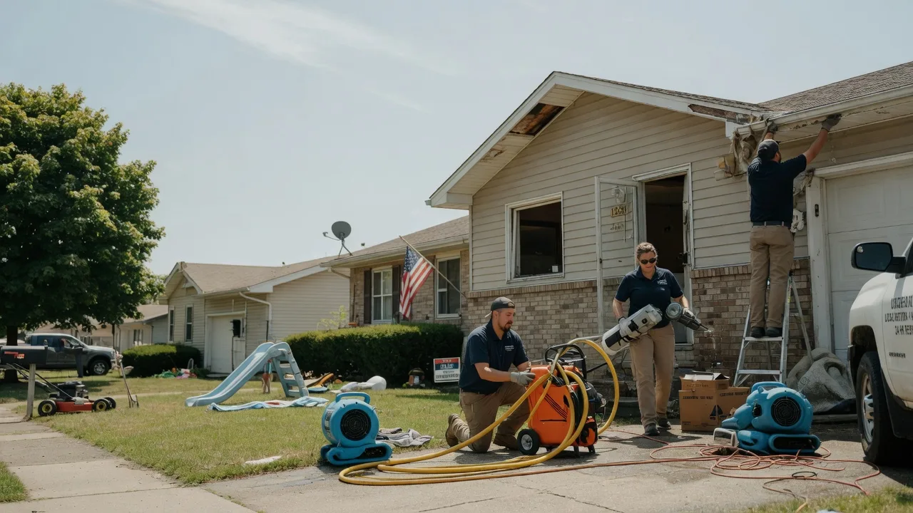 Water Damage Restoration in Kingston, IL near me